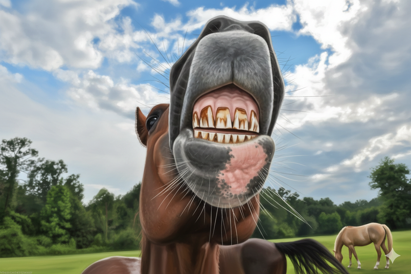 Diastema u konia starszego – przyczyny, objawy i leczenie