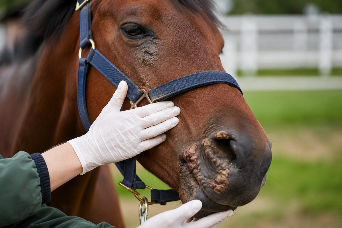 Herpes u koni: objawy, leczenie i kluczowe zasady prewencji