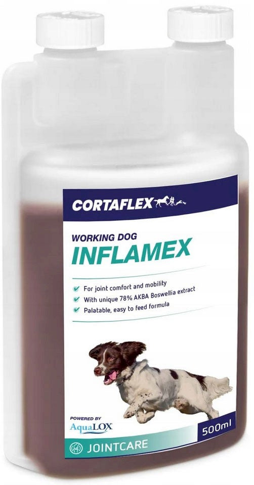 Cortaflex, Canine Inflamex Solution 500ml - pain-relieving and anti-inflammatory
