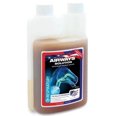 Equine America Airways Solution 500ml -preparat wspierający układ oddechowy