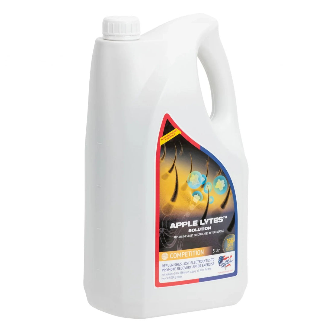 Equine America Apple Lytes Solution - elektrolity dla koni w płynie