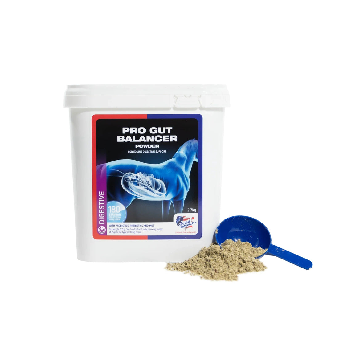 Equine America Pro-Gut Balancer Powder - weight gain for horses