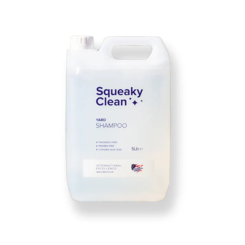 Equine America Squeaky Clean Yard Shampoo 5L hipoalergiczny szampon dla koni