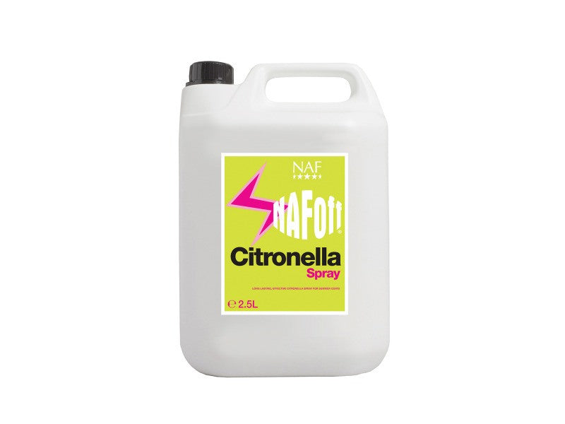 NAF Off Citronella Spray - naturalny spray odstraszający owady dla koni — zdjęcie 2