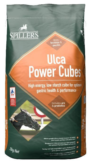 SPILLERS HDF Ulca Power Cubes 25kg - pasza pełnoporcjowa dla koni z chorobą wrzodową