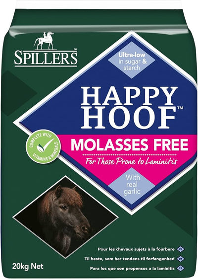 SPILLERS Happy Hoof Molasses Free 20kg