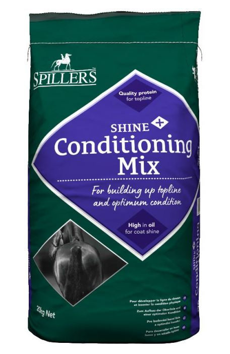 SPILLERS Shine + Conditioning Mix - pełnoporcjowe musli dla koni