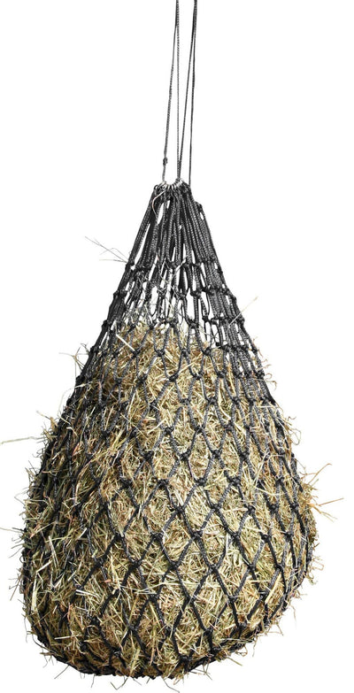 Hay net for horses, 5cm mesh, blue