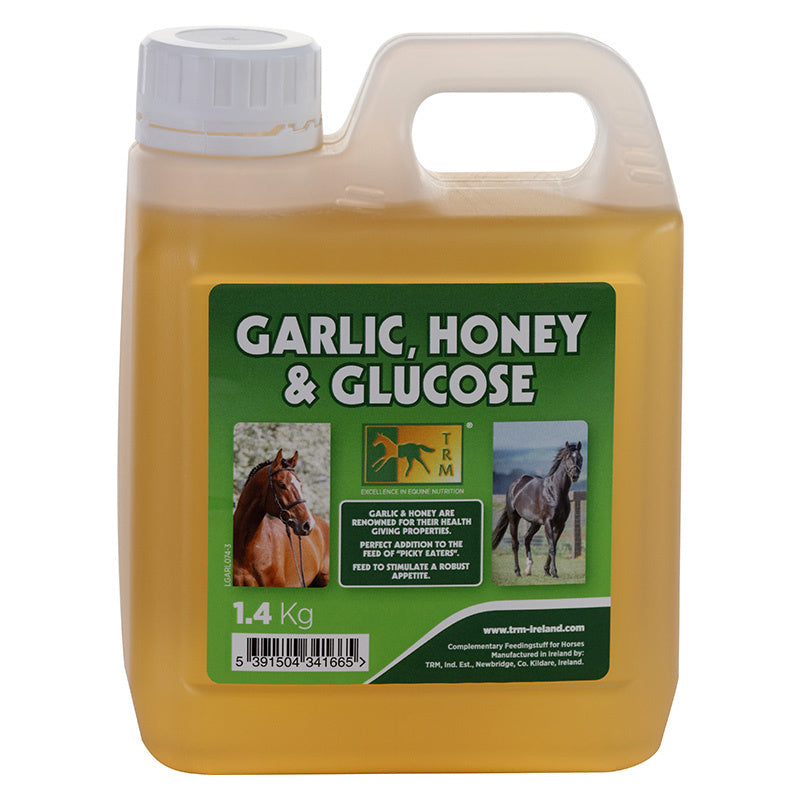 TRM Garlic, Honey &amp; Glucose - syrop stymulujący apetyt u koni — zdjęcie 2