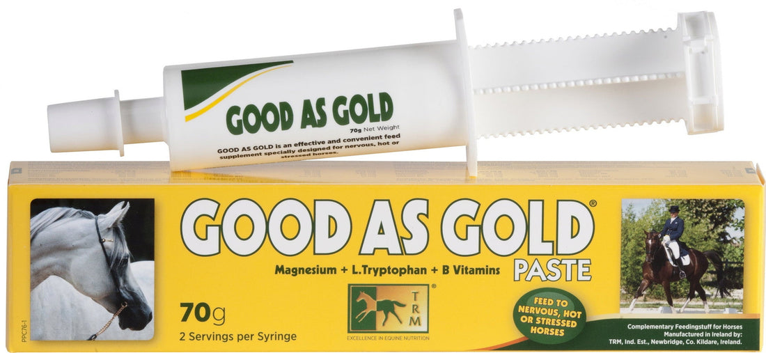 TRM Good as Gold Paste - calming paste for horses - image 2