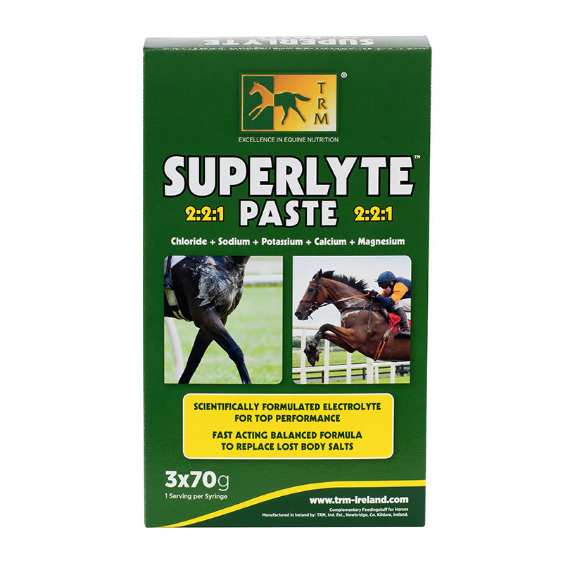 TRM Superlyte Paste (3x70g) - elektrolity w paście dla koni