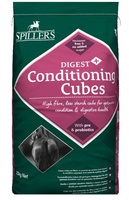 SPILLERS Digest + Conditioning Cubes 20kg - granulat pełnoporcjowy dla koni z problemami układu pokarmowego