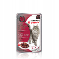Super Benek fileciki w sosie z wołowiną 85g