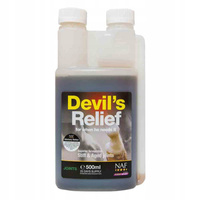 NAF Devil's Relief 500ml - preparat o działaniu przeciwbólowym z wyciągiem z czarciego pazura dla koni