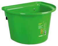 Feed Bucket with Hanger, 12 L light green